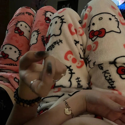 Hello-Kitty Pajama Pants