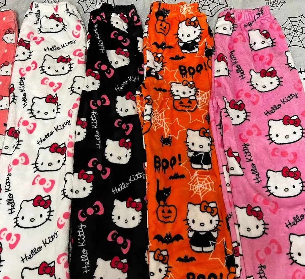 Hello-Kitty Pajama Pants