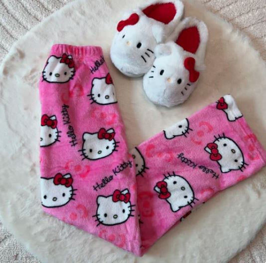 Hello-Kitty Pajama Pants